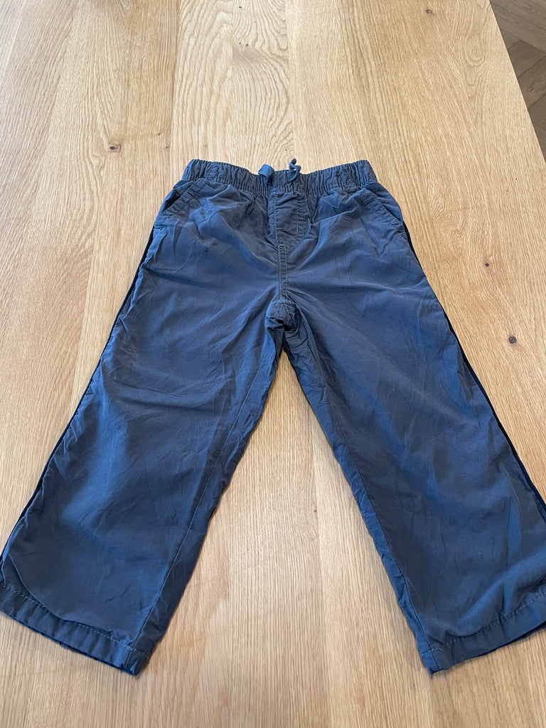 Pantalon gris, doublé
