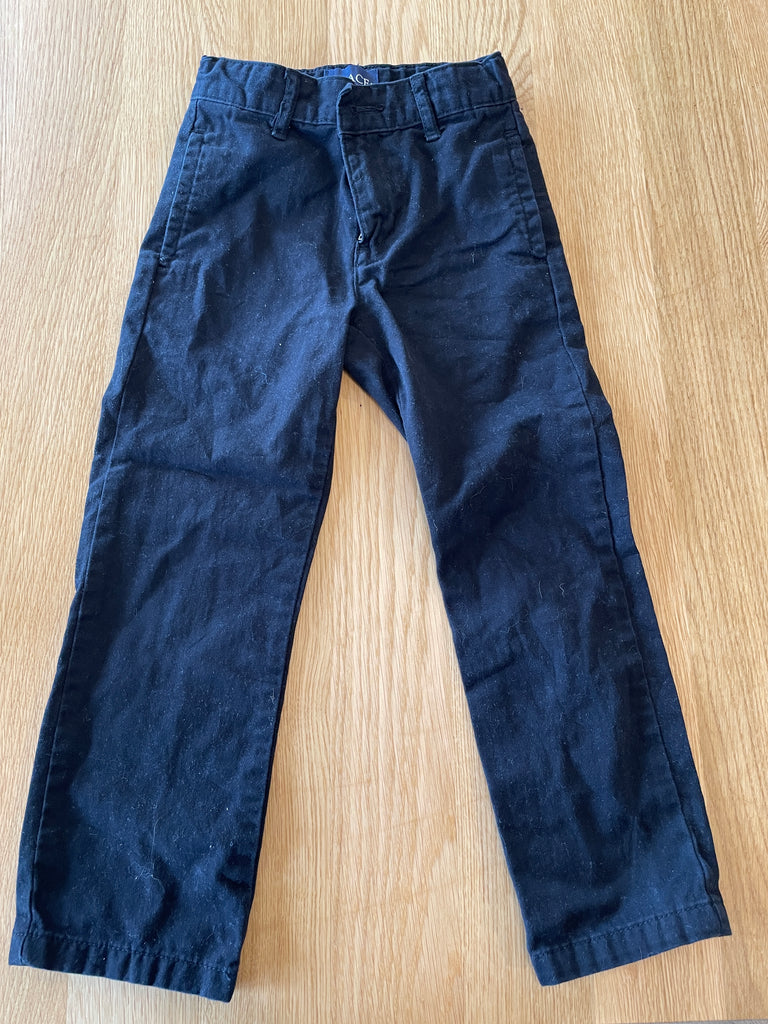 Pantalon noir, taille ajustable