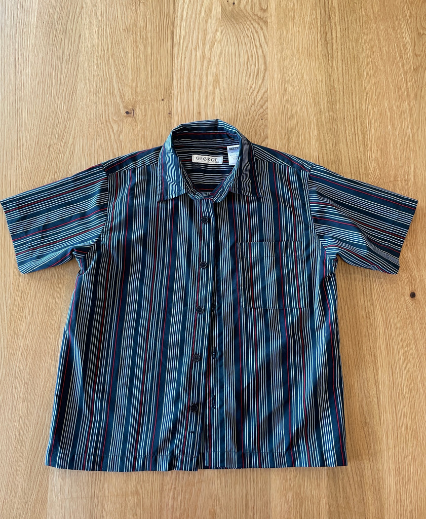 Chemise à ratures verticales