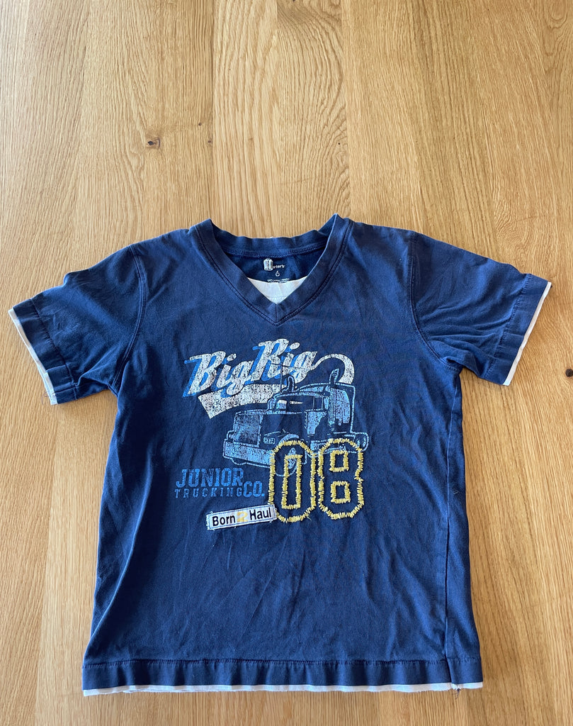 T-Shirt bleu Big Rig