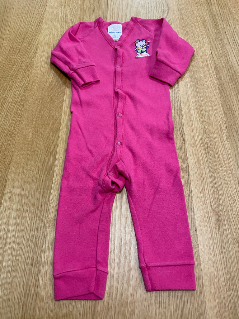 Pyjama rose avec pression