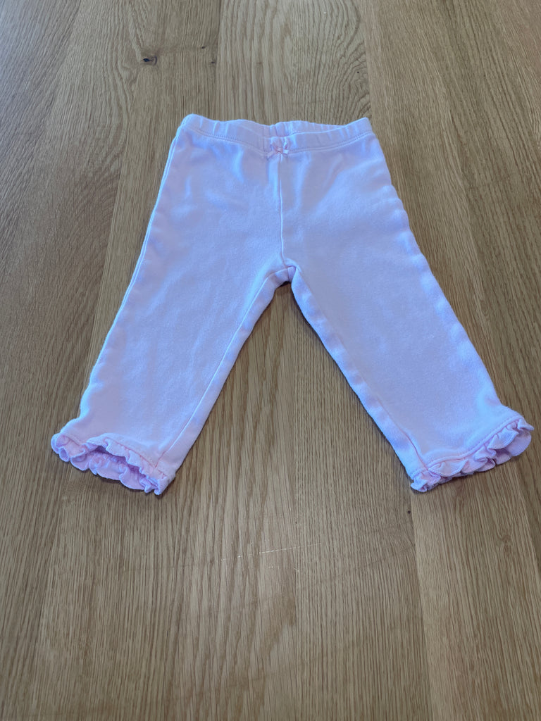 Pantalon souple rose clair