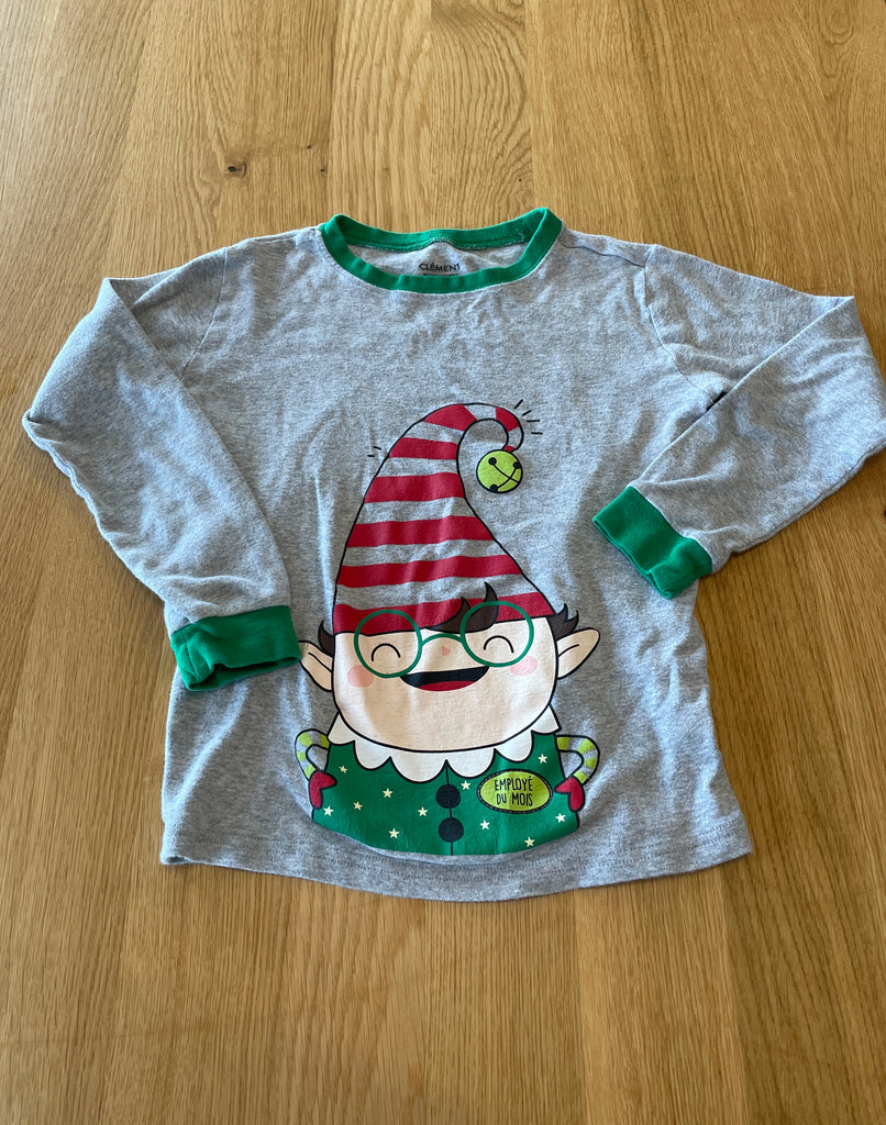 Haut de pyjama Noël