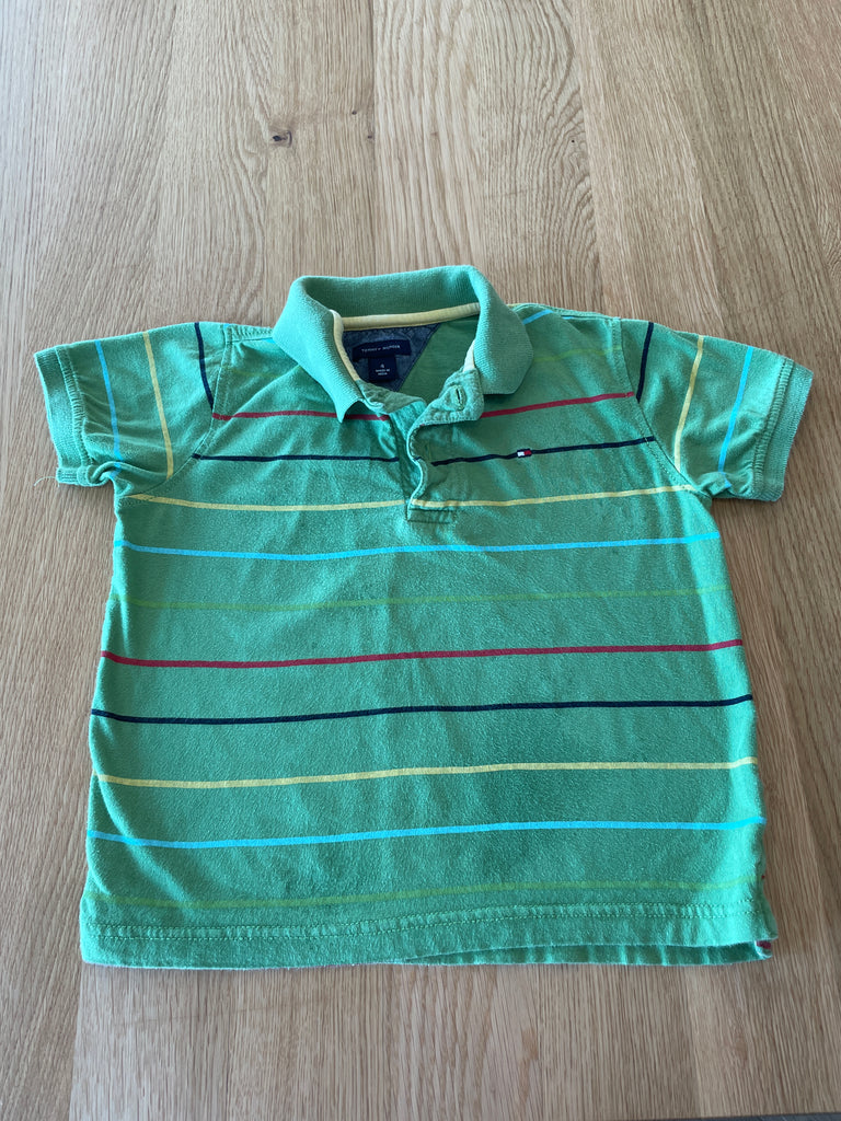 Polo vert Tommy Hilfiger