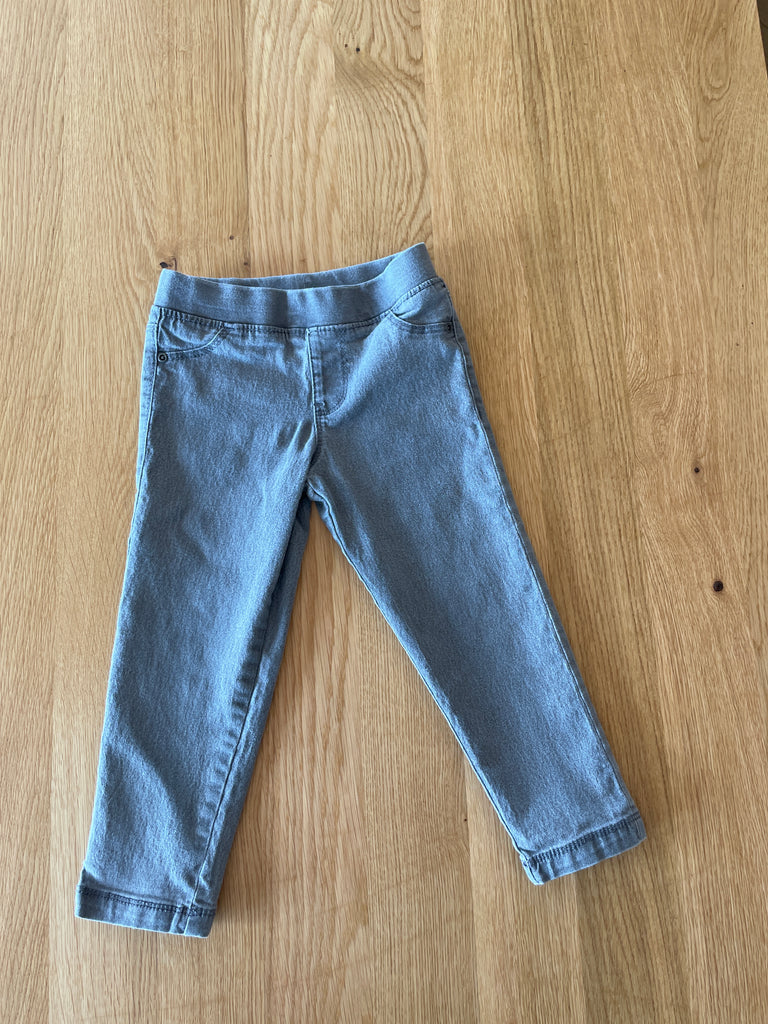 Jean élastique gris