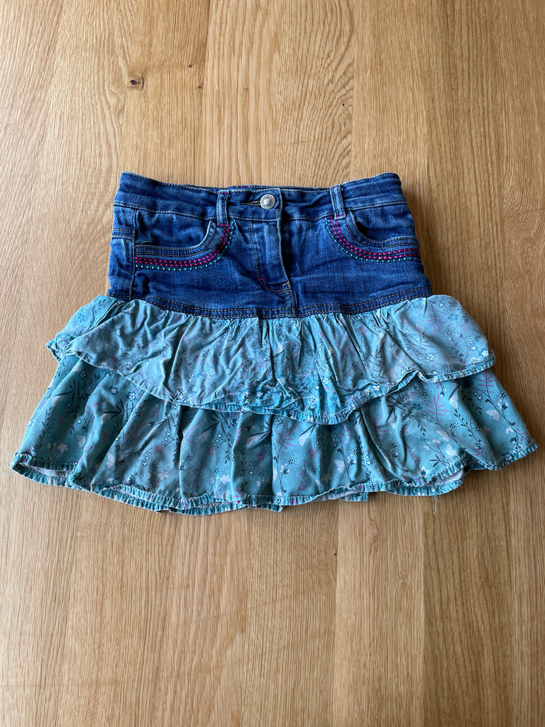Jupe short à motif floral