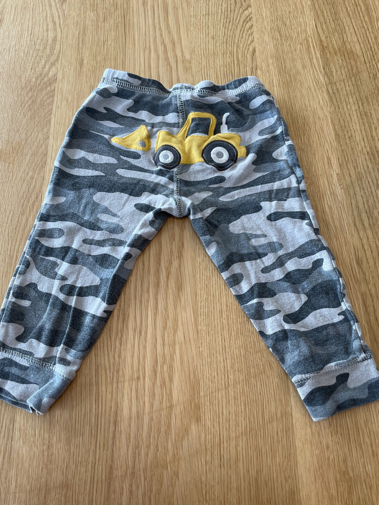 Legging gris tractopelle