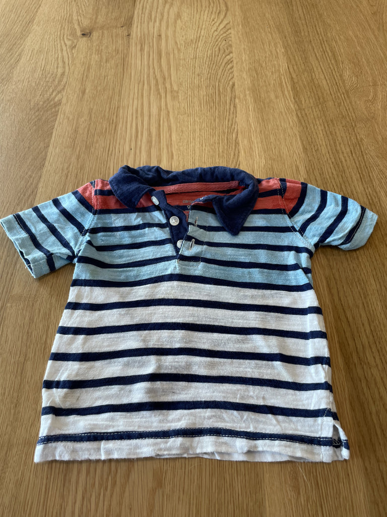 Polo rayures bleues
