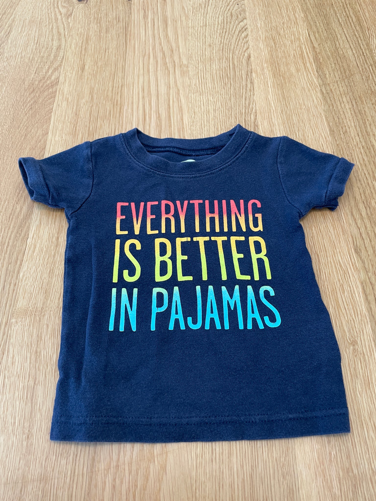 Haut Pyjama everything is better in pyjama
