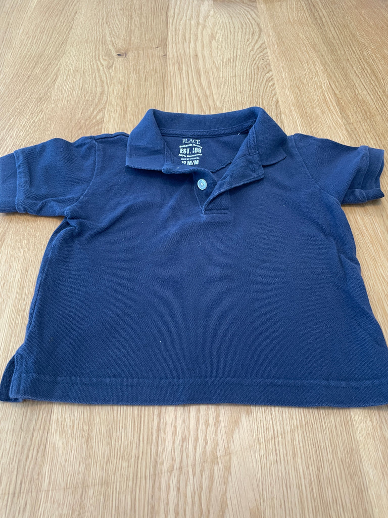 Polo bleu