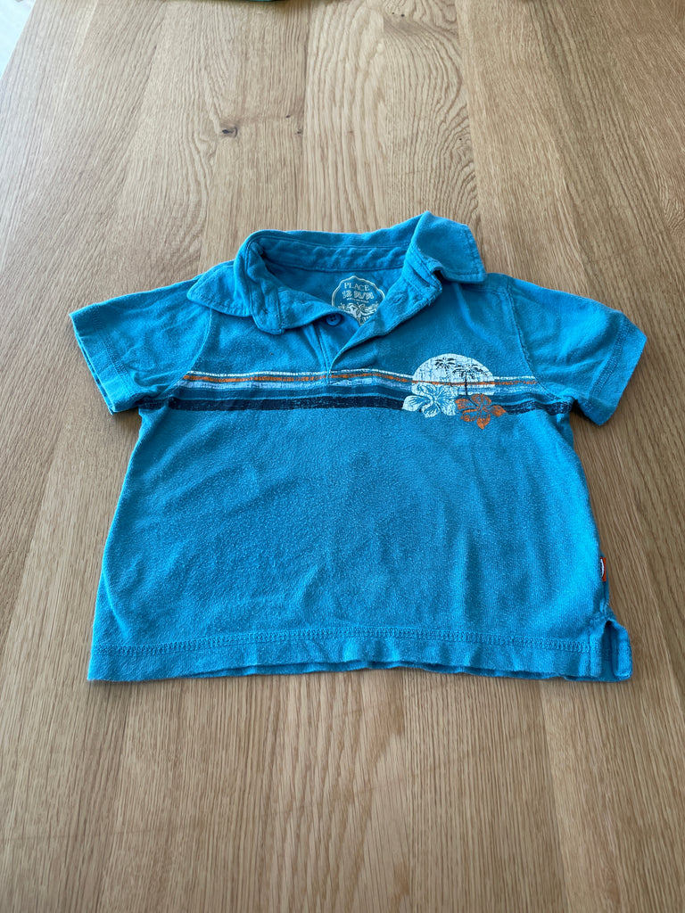 Polo bleu Surf
