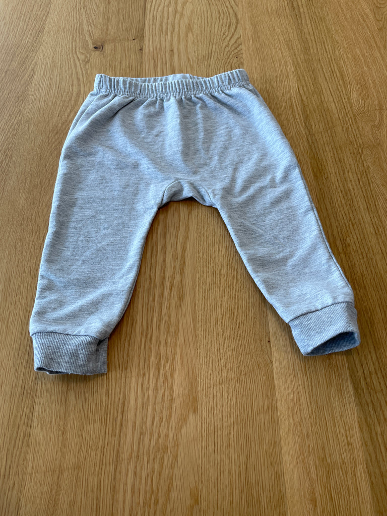 Pantalon gris molleton
