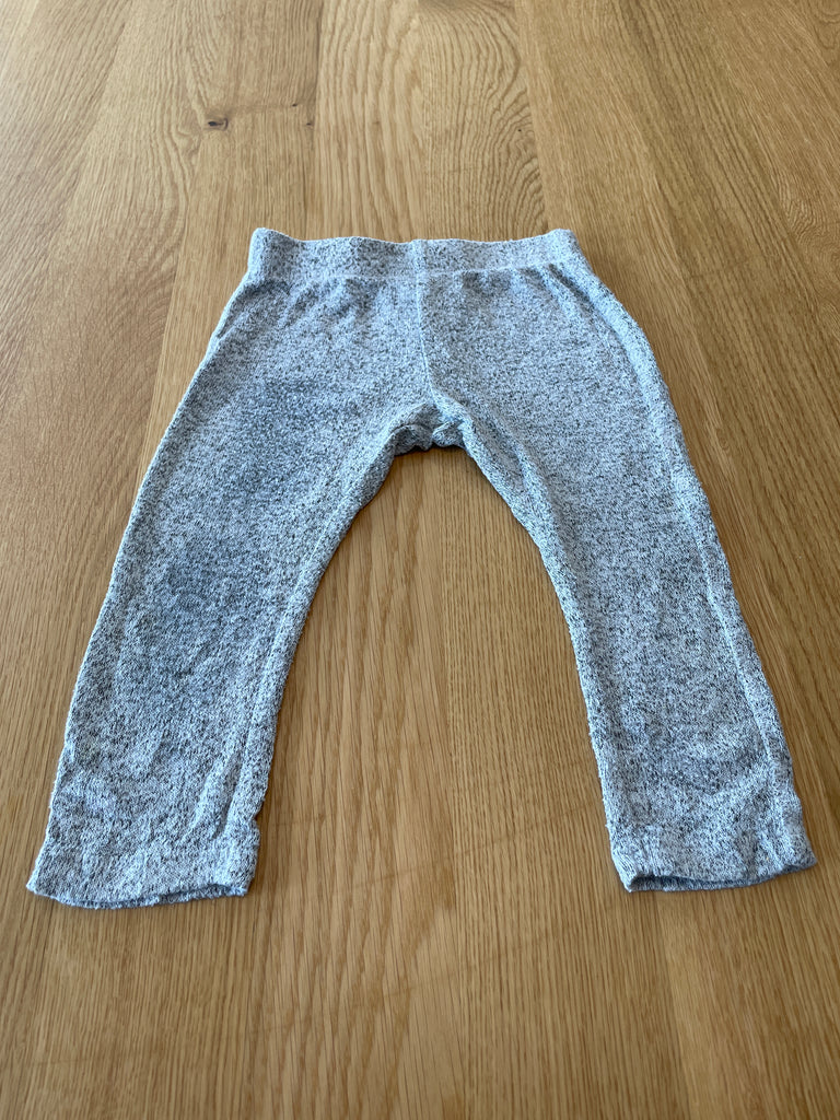 Pantalon gris clair molleton