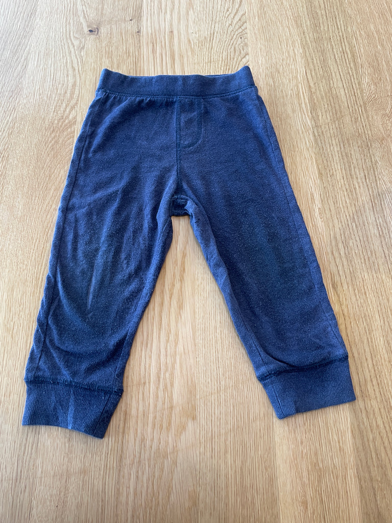 Pantalon coton bleu foncé