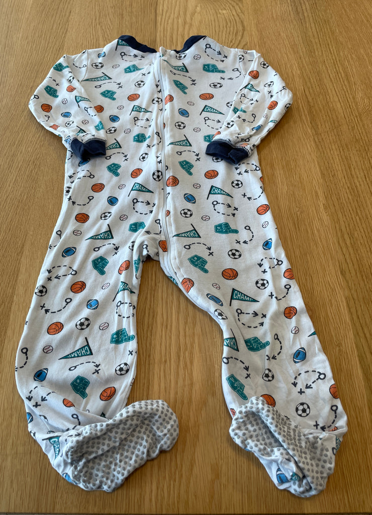 Pyjama blanc sport